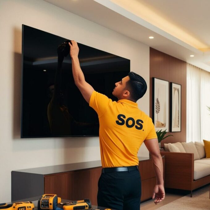 TV mounting